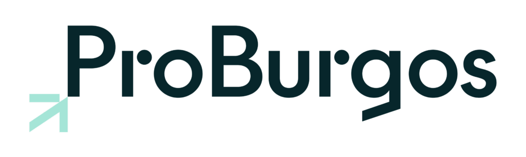 Logo Promueve Burgos en negro