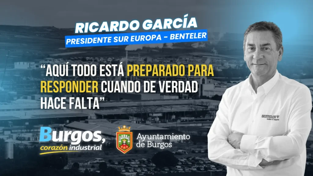 Ricardo García, presidente sur Europa Benteler