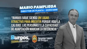 Mario Pampliega, director de la planta de Gonvarri, Burgos