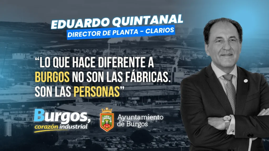 Entrevista a Eduardo Quintanal, director de la planta de Clarios en Burgos